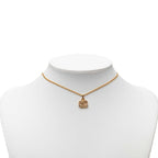 Chanel CC Logo Pendant Gold Rhinestone Plated — view 7