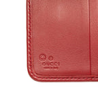 Gucci Micro Guccissima Bifold Wallet Compact Hook Red Leather — view 7