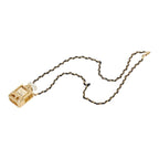 Chanel N°5 Perfume Bottle Chain Pendant Gold Plated — view 4