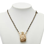 Chanel N°5 Perfume Bottle Chain Pendant Gold Plated — view 7