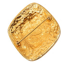 Chanel CC Logo Arabesque Diamond Brooch Gold Plated — view 2