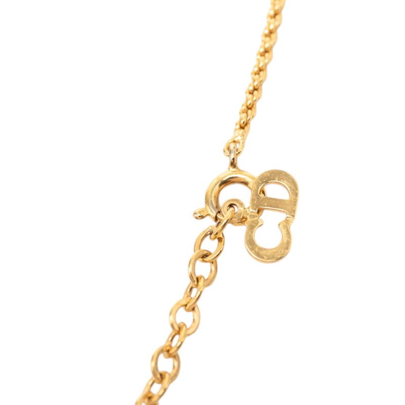 Dior CD Logo Pendant Gold Plated — view 4