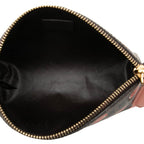 Fendi Zucca Velours Namochifu Pouch Brown Multicolor — view 4