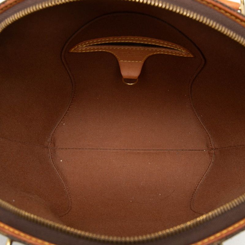 Louis Vuitton Monogram Ellipse PM Handbag Brown Leather — view 4