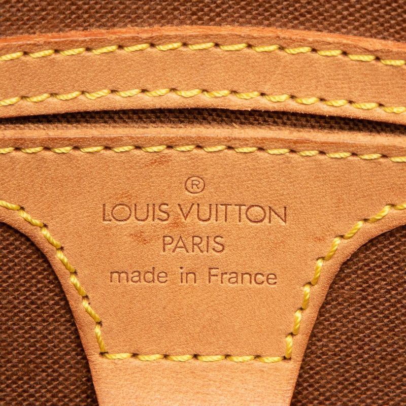 Louis Vuitton Monogram Ellipse PM Handbag Brown Leather — view 5