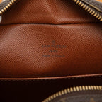 Louis Vuitton Monogram Cite MM Shoulder Bag Brown Leather — view 5