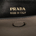 Prada Cuir Double 2-Way Shoulder Bag Beige Saffiano Leather — view 5
