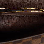 Louis Vuitton Damier Malesherbes Handbag Brown Leather — view 5