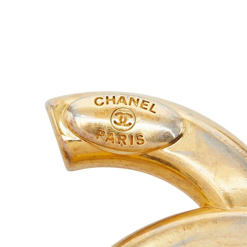 Chanel CC Logo Charm Gold Plated 1- Keychain — view 3