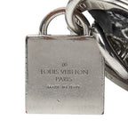 Louis Vuitton Damier Graphite Porte Cles LV Tab Key Holder Key Ring Black Gray — view 3