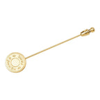 Hermes Series Pin Brooch Gold Plated