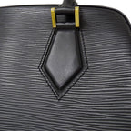 Louis Vuitton Bag Epi Handbag Blanc Noir Black — view 8