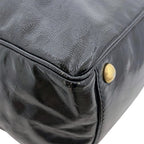 Saint Laurent Tote Black Mail Patent Leather YSL Lightweight — view 6