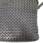 Bottega Veneta Shoulder Bag Brown Intrecciato Crossbody Leather Braided Vintage — view 7