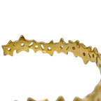Dior Bangle Gold Golden Bracelet Metal Star — view 4