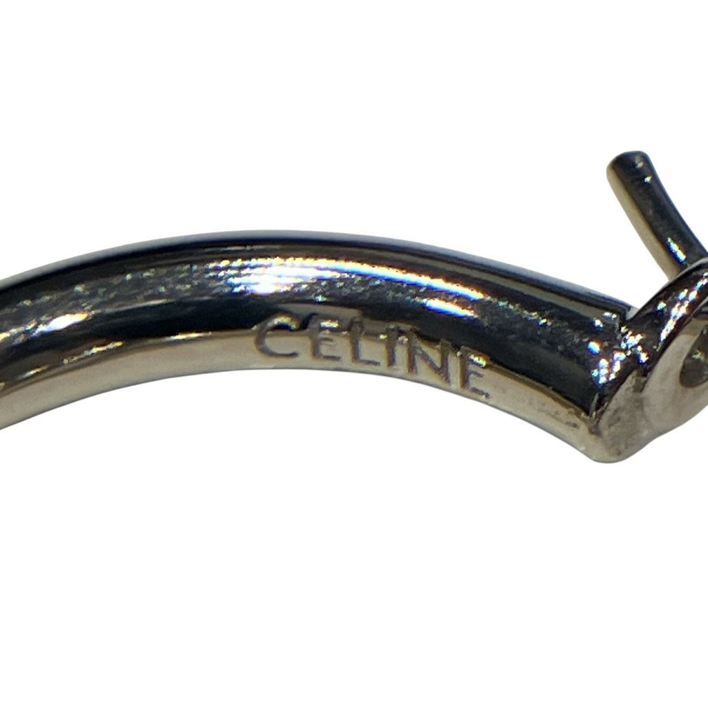 Celine Knot Small Hoop Earrings — view 3