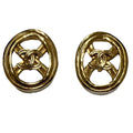 Chanel CC Logo Earrings Alloy