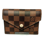 Louis Vuitton Damier Trifold Wallet Canvas