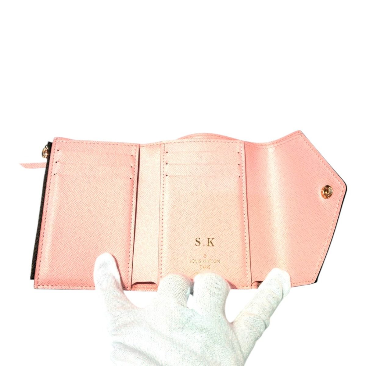 Louis Vuitton Damier Trifold Wallet Canvas — view 3