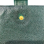 Chanel CC Logo Bifold Wallet Caviar Leather — view 9