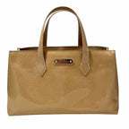 Louis Vuitton Wilshire PM Vernis Handbag Enamel Patent Leather