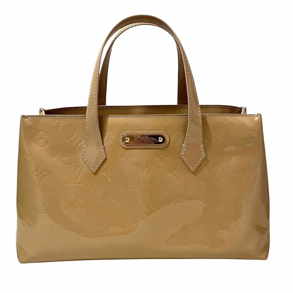 Louis Vuitton Wilshire PM Vernis Handbag Enamel Patent Leather