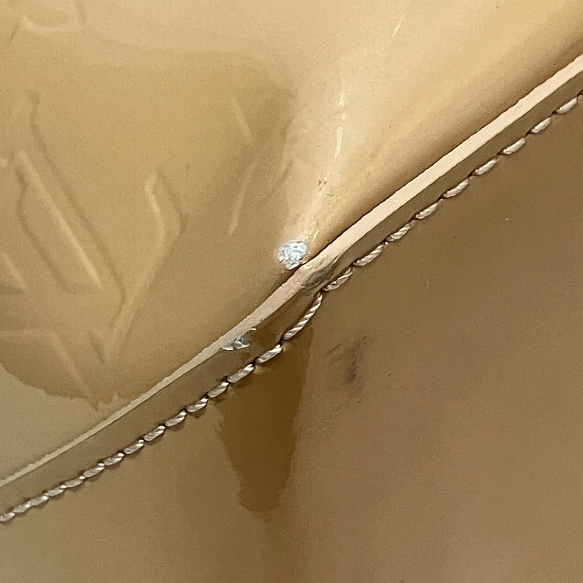 Louis Vuitton Wilshire PM Vernis Handbag Enamel Patent Leather — view 7
