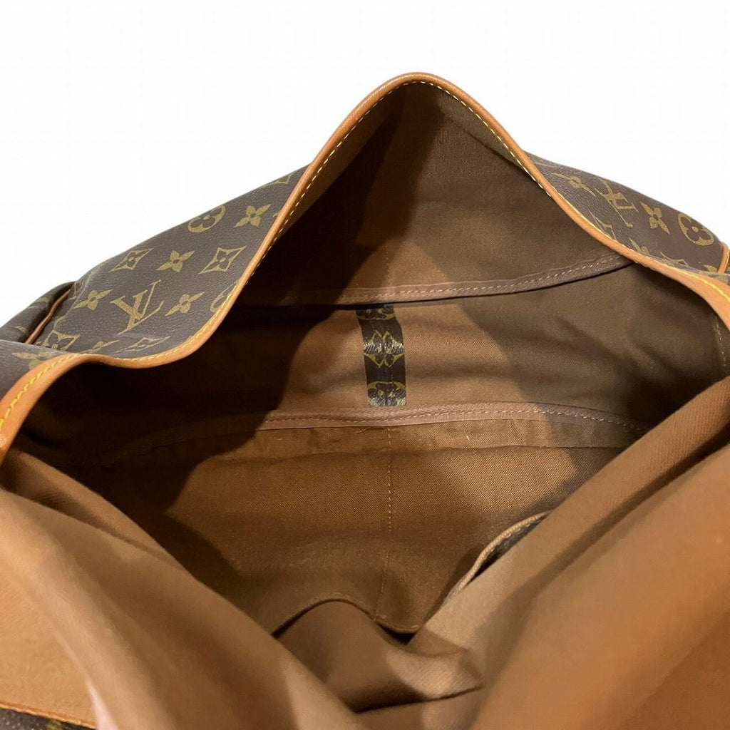 Louis Vuitton Saumur 35 Monogram Shoulder Bag Leather — view 8