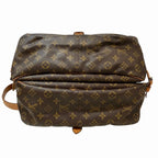 Louis Vuitton Saumur 35 Monogram Shoulder Bag Leather — view 3