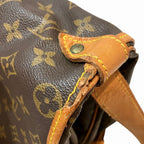 Louis Vuitton Saumur 35 Monogram Shoulder Bag Leather — view 9
