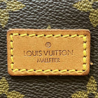 Louis Vuitton Saumur 35 Monogram Shoulder Bag Leather — view 4