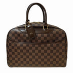 Louis Vuitton Deauville Damier Handbag Canvas