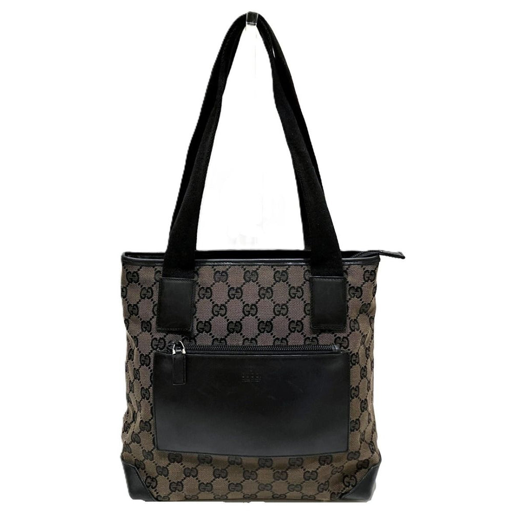 Gucci Tote Canvas Leather
