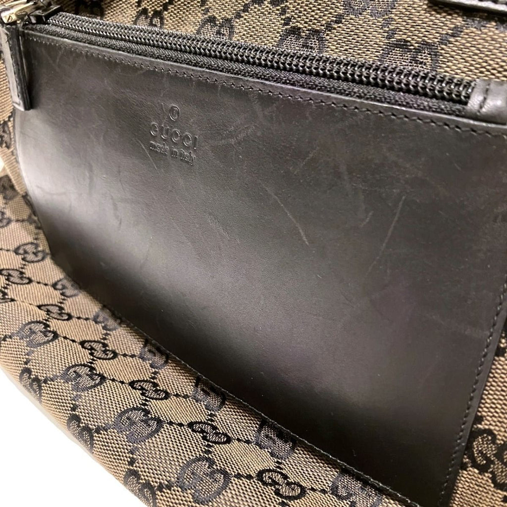 Gucci Tote Canvas Leather — view 8
