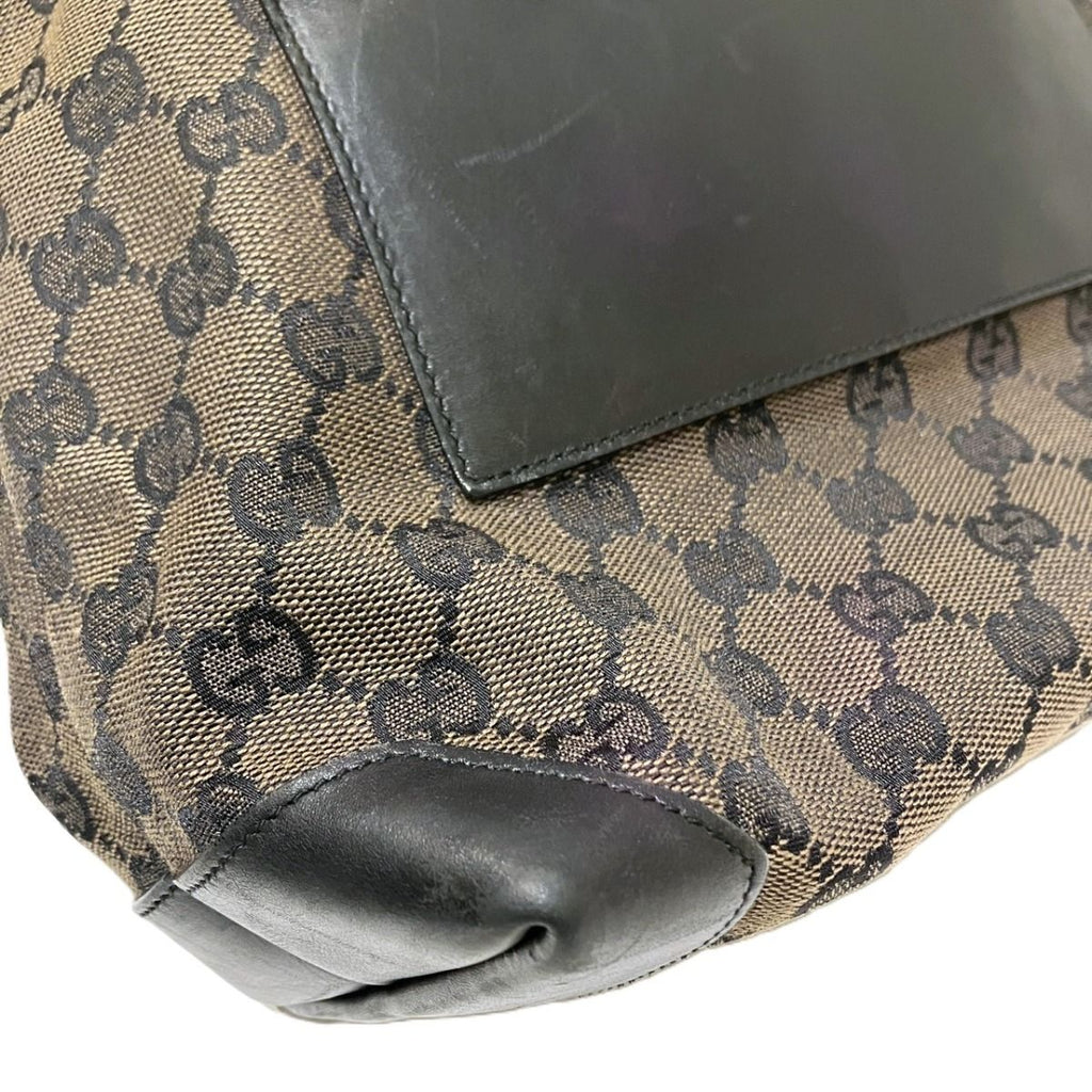 Gucci Tote Canvas Leather — view 7