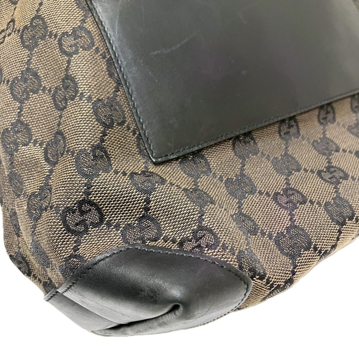 Gucci Tote Canvas Leather — view 7