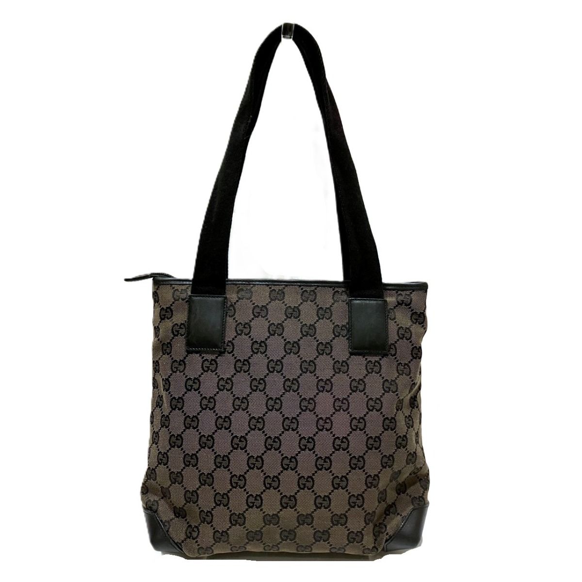 Gucci Tote Canvas Leather — view 2