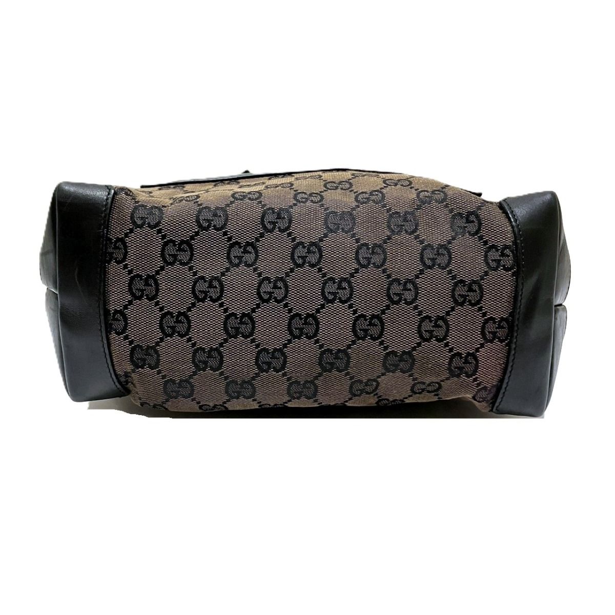 Gucci Tote Canvas Leather — view 3