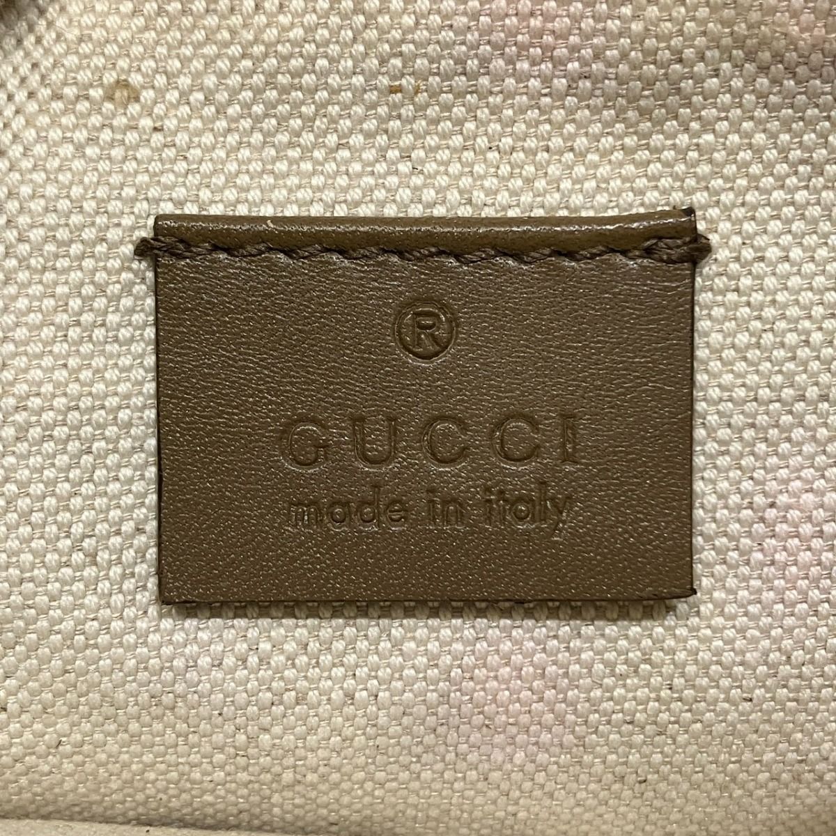 Gucci Diamante Tote Canvas Leather — view 4