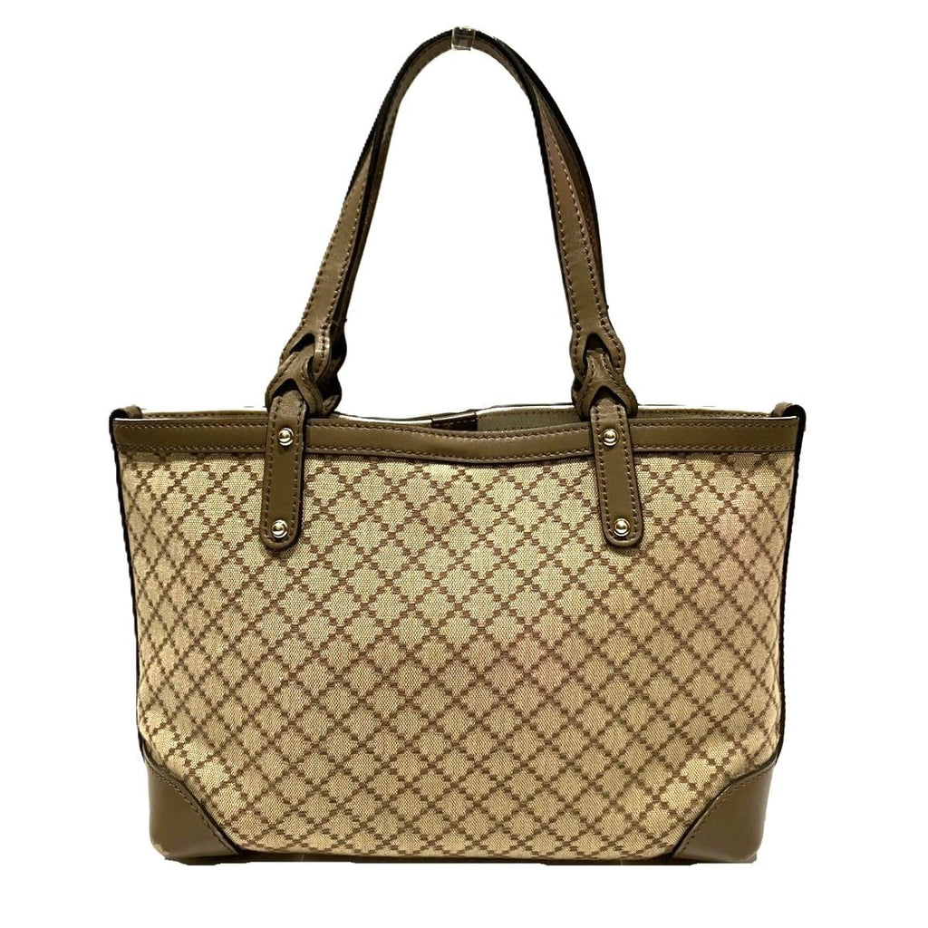Gucci Diamante Tote Canvas Leather — view 2
