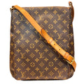 Louis Vuitton Musette Monogram Shoulder Bag Canvas