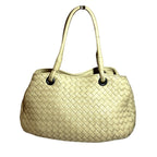 Bottega Veneta Satchel Intrecciato Handbag Leather