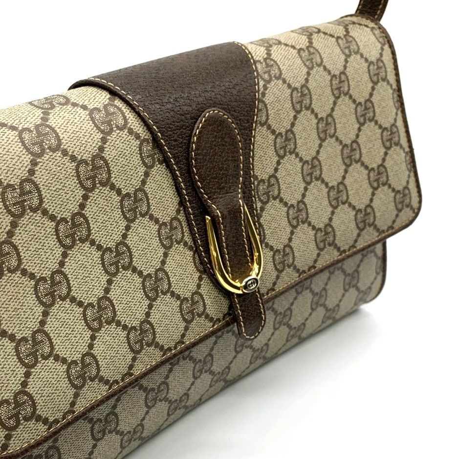 Gucci 904 02 050 Shoulder Bag GG Supreme Canvas Vintage Brown — view 2