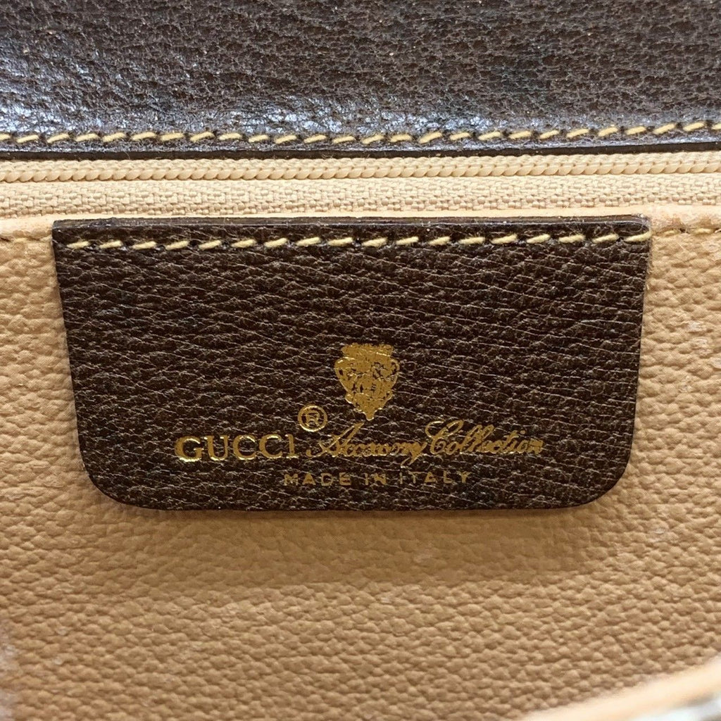 Gucci 904 02 050 Shoulder Bag GG Supreme Canvas Vintage Brown — view 8