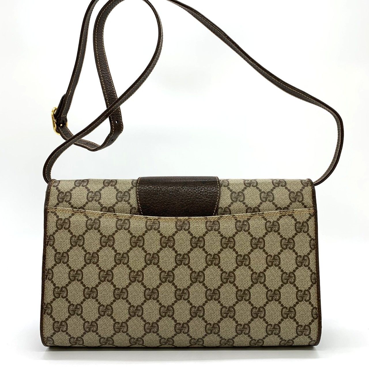 Gucci 904 02 050 Shoulder Bag GG Supreme Canvas Vintage Brown — view 5