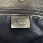 Gucci Tote Shoulder Bag GG Canvas Black — view 8