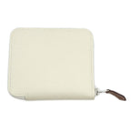 Hermes Azap Silk in Compact Epsom Coin Case Nata Ivory White — view 2