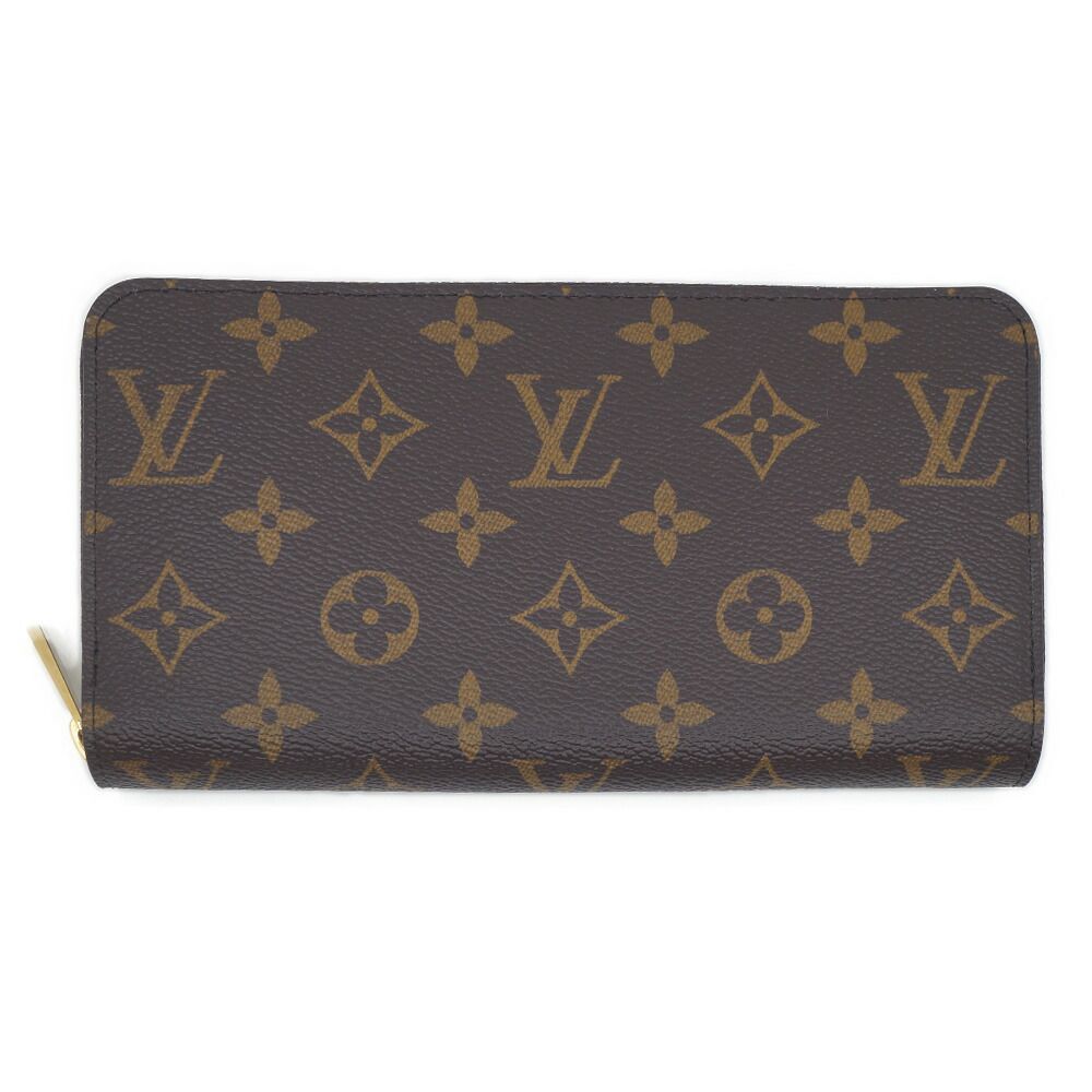 Louis Vuitton Zippy Wallet Coin Purse Brown Monogram Gold — view 2