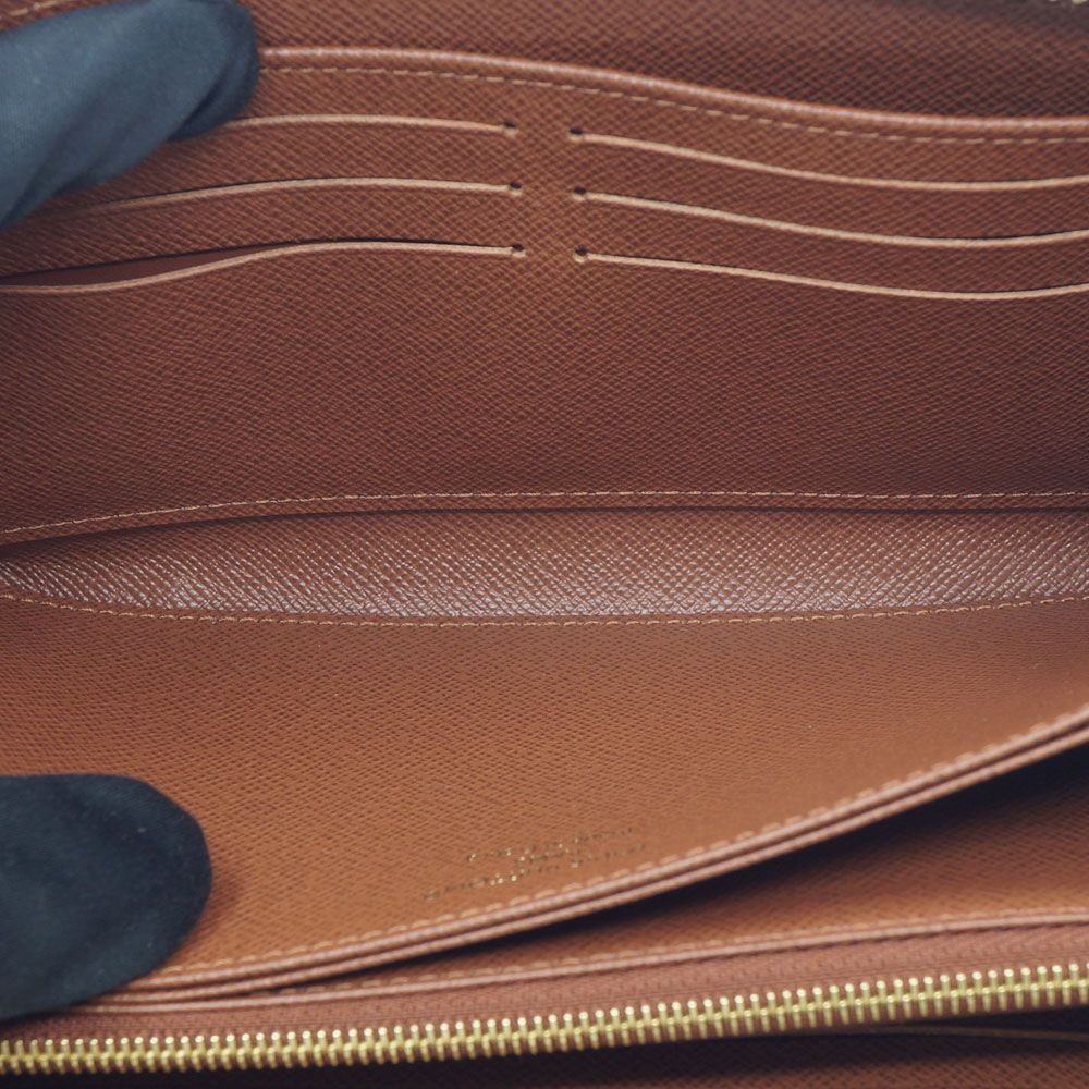 Louis Vuitton Zippy Wallet Coin Purse Brown Monogram Gold — view 8