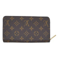 Louis Vuitton Zippy Wallet Coin Purse Brown Monogram Gold